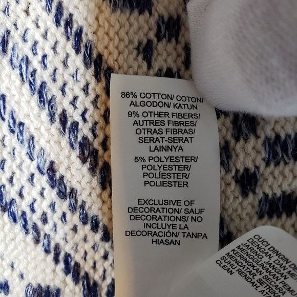 Lucky Brand Woven Open Cardigan with Fringe Hem - Picture 7 of 7